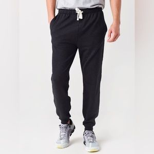Men’s Medium M Free Fly Bamboo Fleece Jogger Sweats Pants Heather Black Soft